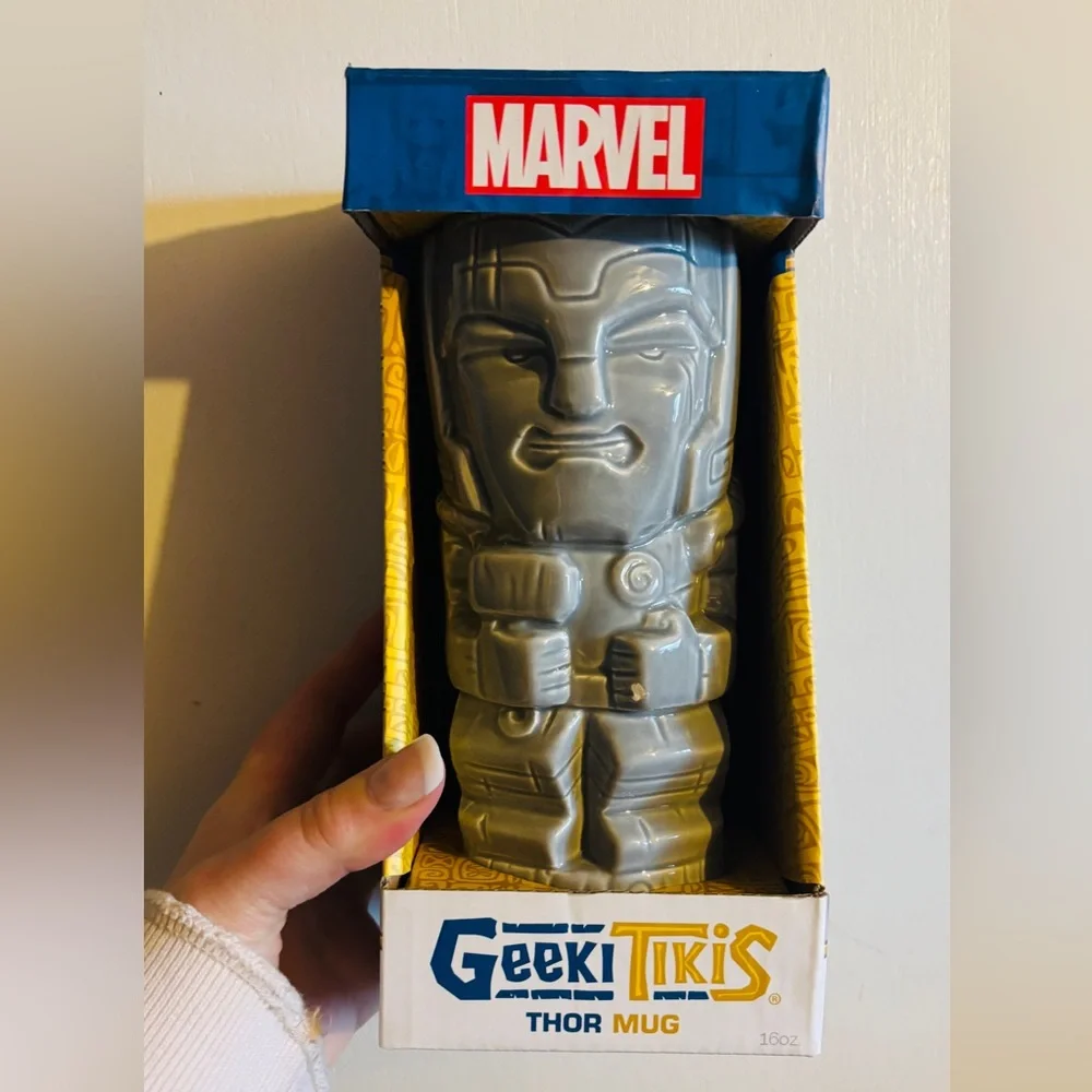 Marvel Geeki Tikis Thor Mug in Gray - Picture 1 of 8
